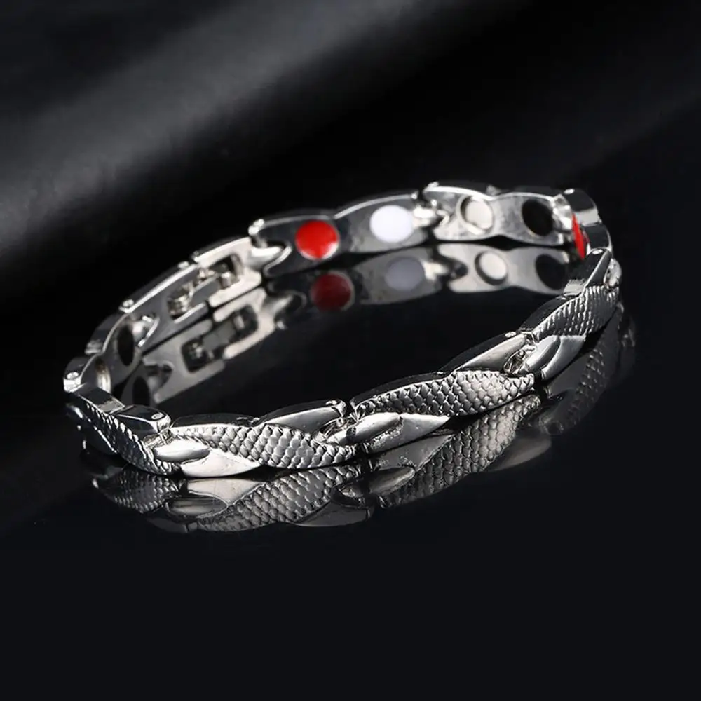 Унисекс здоровые магнитные браслеты для женщин и мужчин любителей энергии