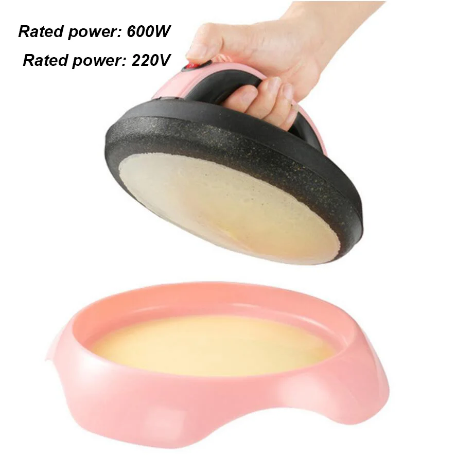220V Electric Crepe Maker Pizza spring roll Machine Pancake baking pan Cake maker Nonstick Griddle kitchen cooking tools | Бытовая