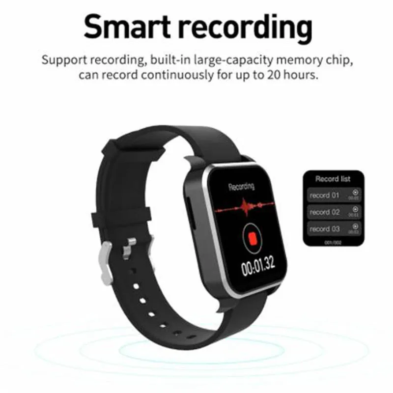 Смарт-часы ST10D Bluetooth сенсорный экран дюйма водонепроницаемый | Электроника