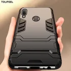 Чехол для Huawei Y7 2019, Силиконовый противоударный жесткий чехол-накладка из поликарбоната, тонкий чехол-накладка для телефона Huawei Y7 Prime 2019, чехол