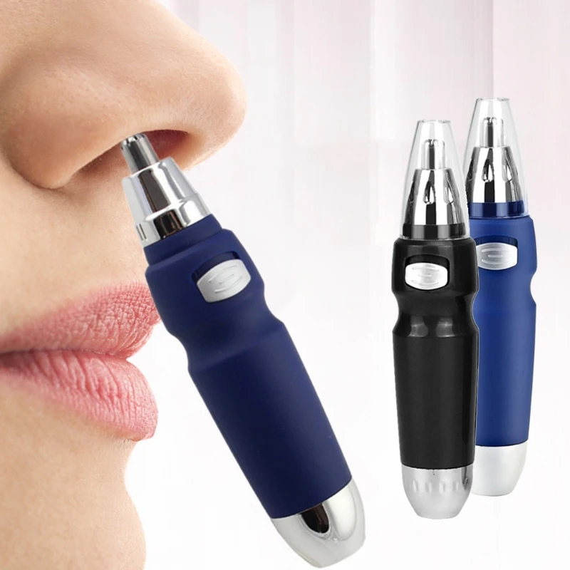 

Electric Nose Ear Trimmer Clipper Hair Removal for Men Women Battery Operated Sharp Edge Blades Easy Cleansing