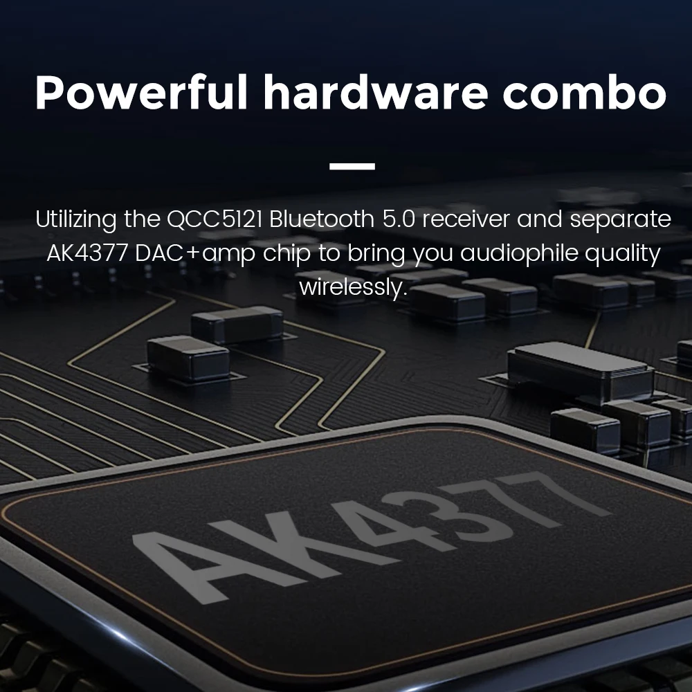 HiBy W3 Saber Audio USB DAC HiFi Headphone Amplifier Wireless 3.5mm AKM4377 NFC UAT APTX HD LDAC QCC5121 Bluetooth 5.0 Mic - купить по