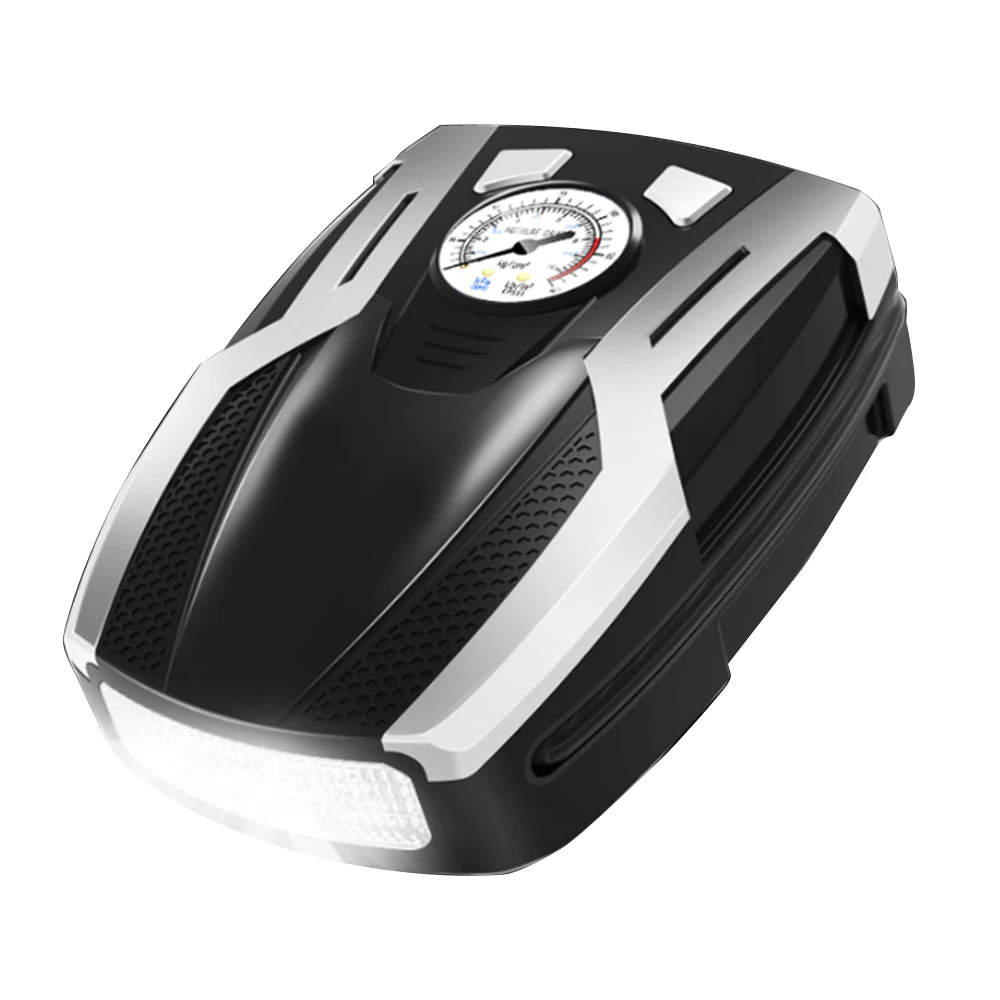 Автомобильный шиномонтажный компрессор надувной насос с цифровым дисплеем для