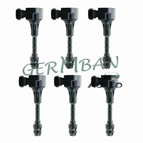 Катушки зажигания 6 шт. 22448 AL60C AL615 AL61C для Infiniti G35 M35 350Z FX35 3.5L V6 VQ35DE 22448AL60C|Катушка
