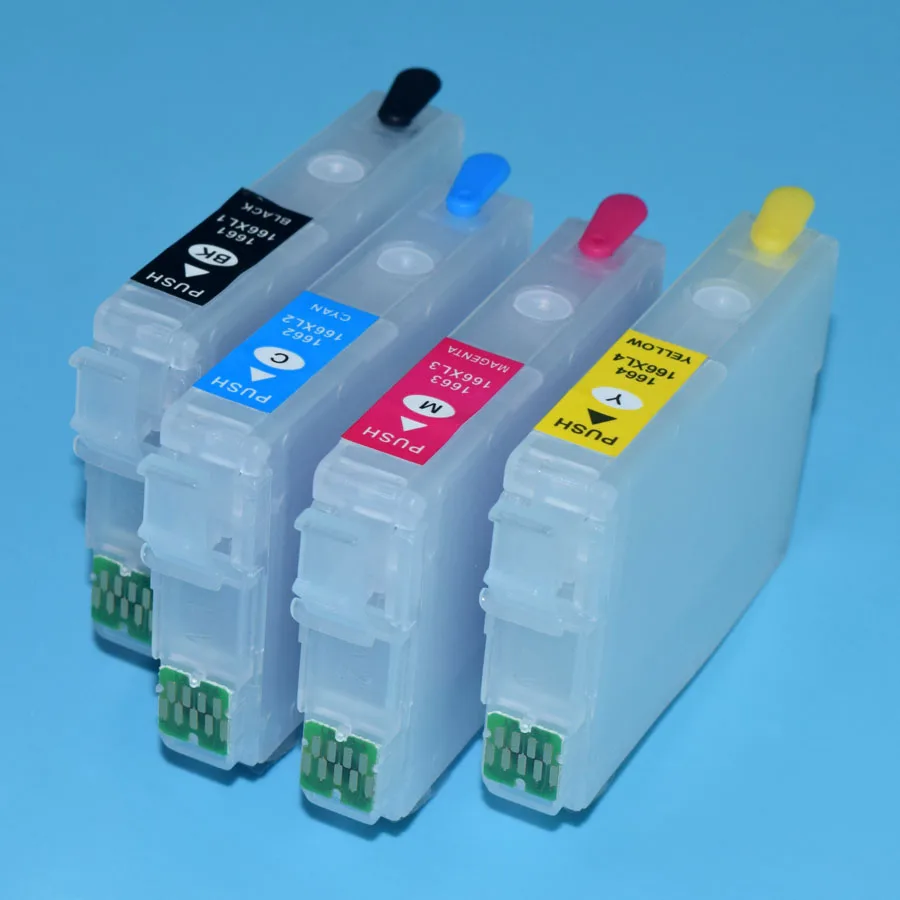 Europe T16XL T1631-T1634 Refill Ink Cartridge for Epson WorkForce WF-2510 2520 2530 2540 2010 2630 2650 2660 2750 2760 Printer
