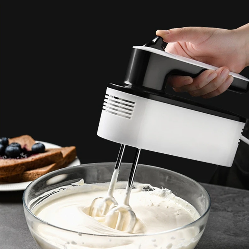 Кухонный ручной миксер электрический для взбивания смешивания печенья | Бытовая