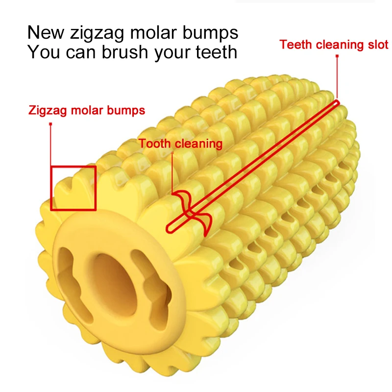 

Pet Dog Molar Stick Toothbrush Teeth Cleaning Toy Safe Chew Brushing Teeth Care B99