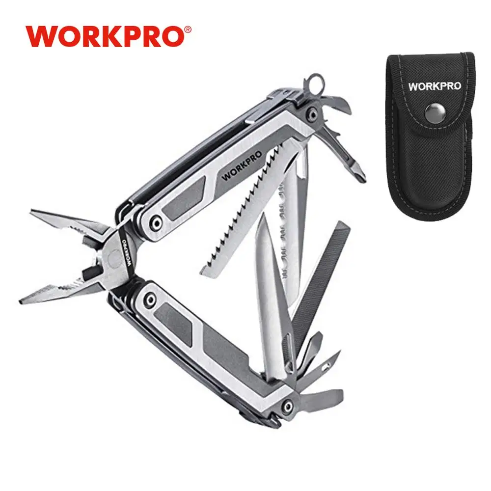 

WORKPRO Multi Tools Multifunctional Plier 16 in1 Stainless Steel Plier Outdoor Camping Tool New arrival