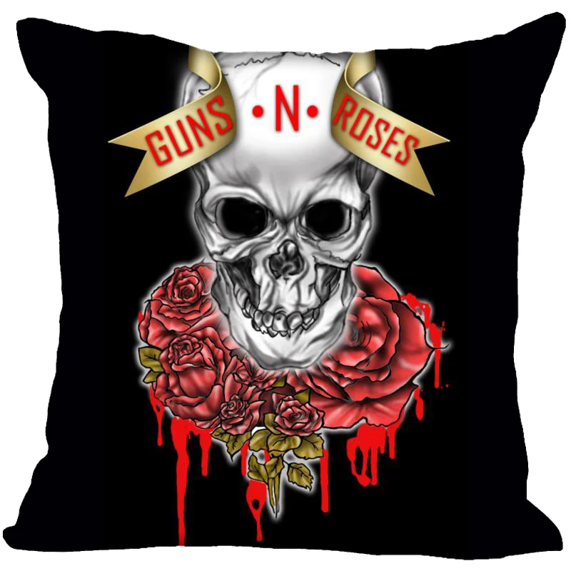 27 Пистолеты N Roses Подушка Чехол для дома декоративный чехол на подушки невидимые молнии Подушка Чехол s 40X40,45X45 см - Цвет: 27