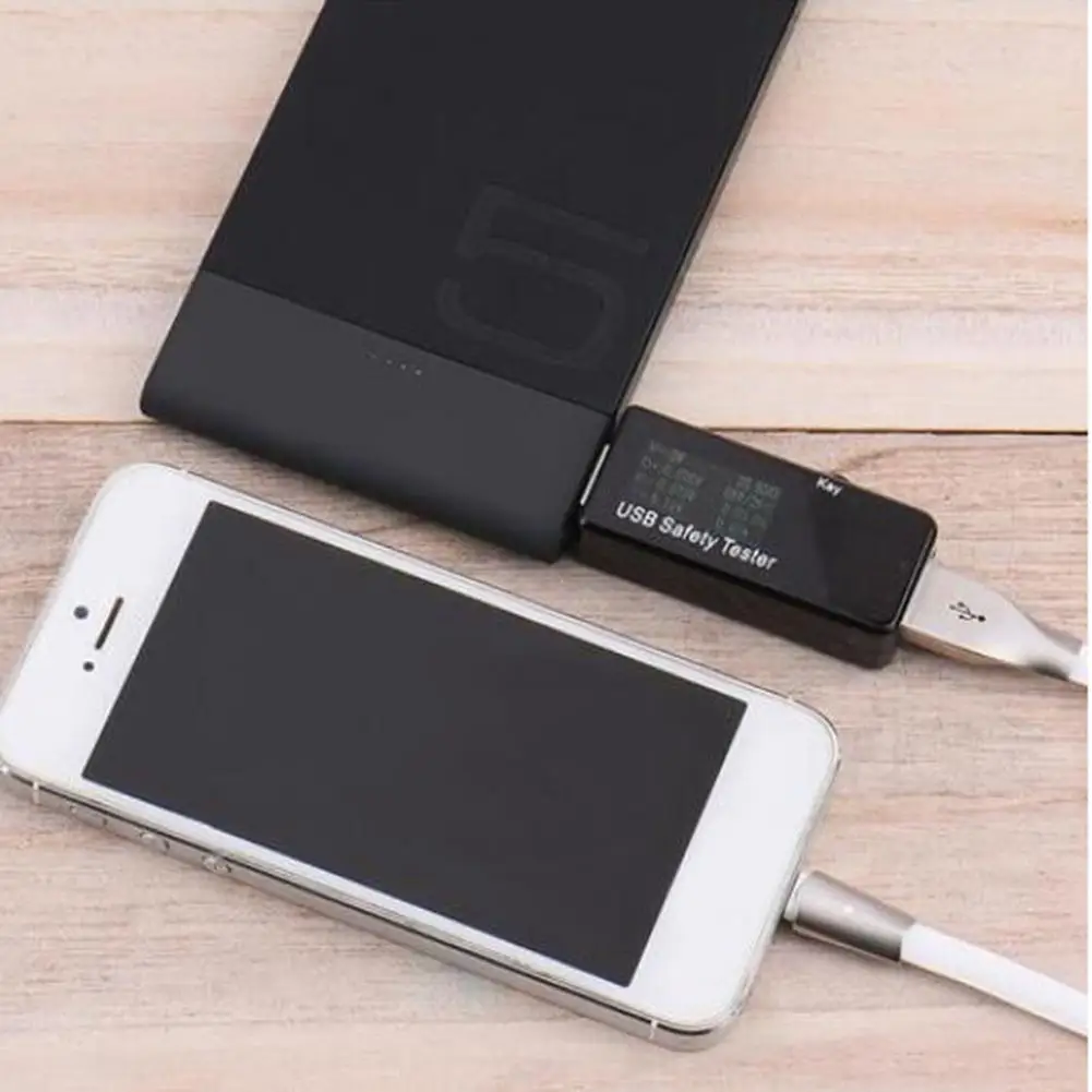 ЖК дисплей USB детектор напряжения тока измеритель мощности тестер цифровой с