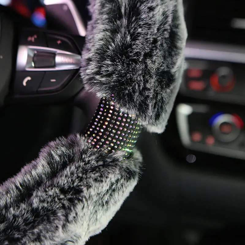 

Short Fuzzy Steering Wheel Cover
