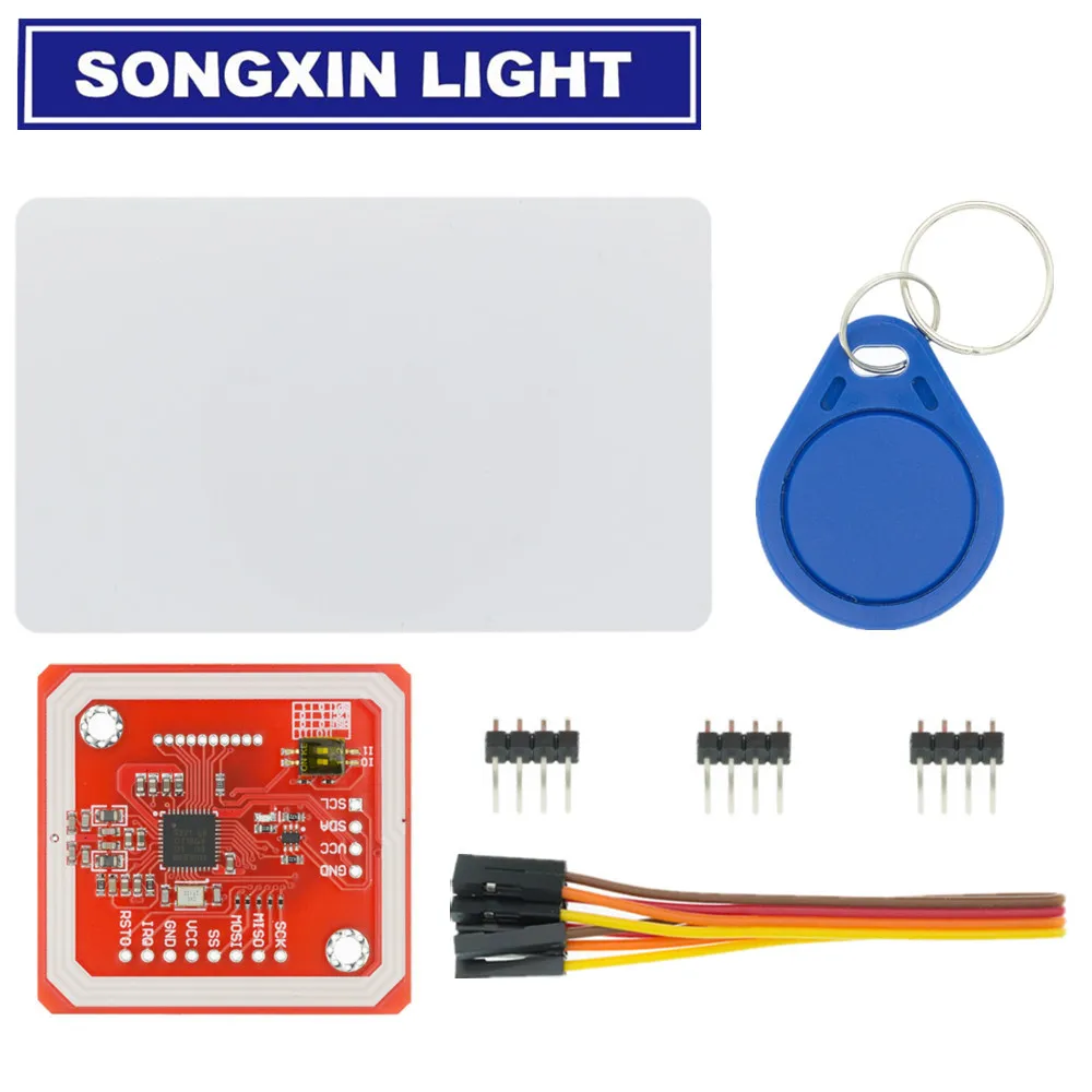 1Set PN532 NFC RFID Wireless Module V3 User Kits Reader Writer Mode IC S50 Card PCB Attenna I2C IIC SPI HSU For Arduino SX - купить по