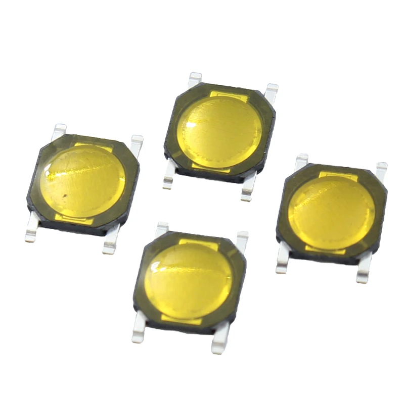 

100pcs 4x4x0.8mm Tact Switch SMT SMD Tactile Membrane Switch PUSH Button SPST-NO 4*4*0.8 Waterproof Microwave Oven Switch