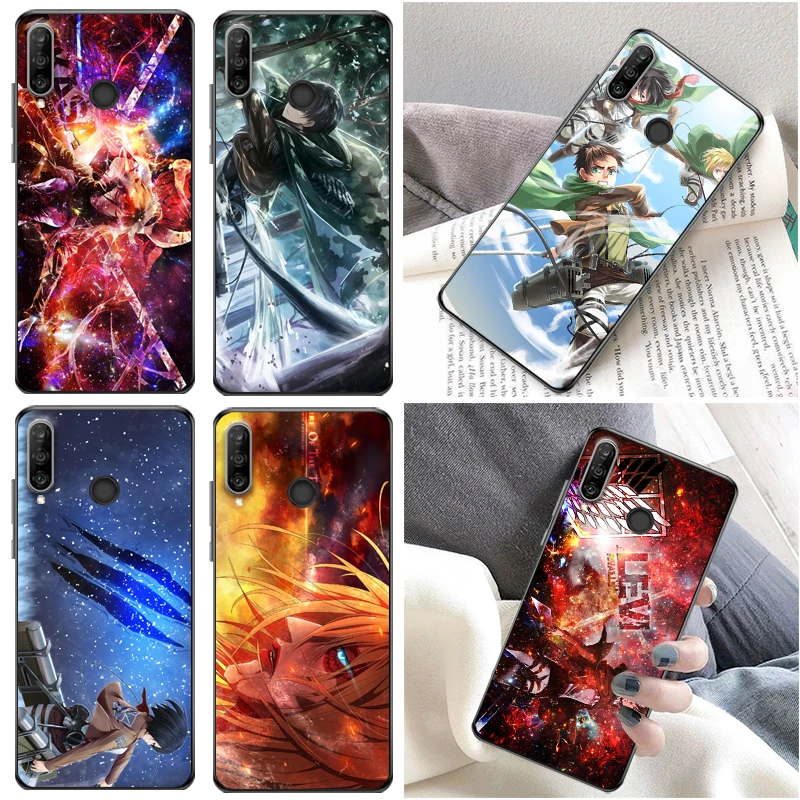

Attack On Titan Eren Jager Mikasa Ackerman Armin Arlert Levi Phone Case For iPhone 11 Pro MAX Carcasa Coque Cases Soft TPU