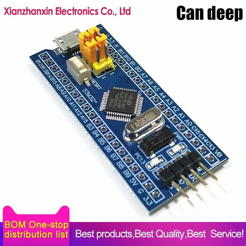 Минимальная системная плата STM32F103C8T6 32F103C8T6 32F10 3 микрокомпьютер STM32 обучающая