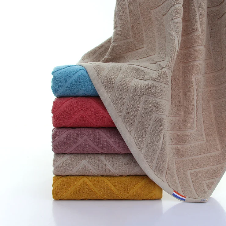 

100% organic cotton bamboo fiber bath towel blanket shower 2 bath towel