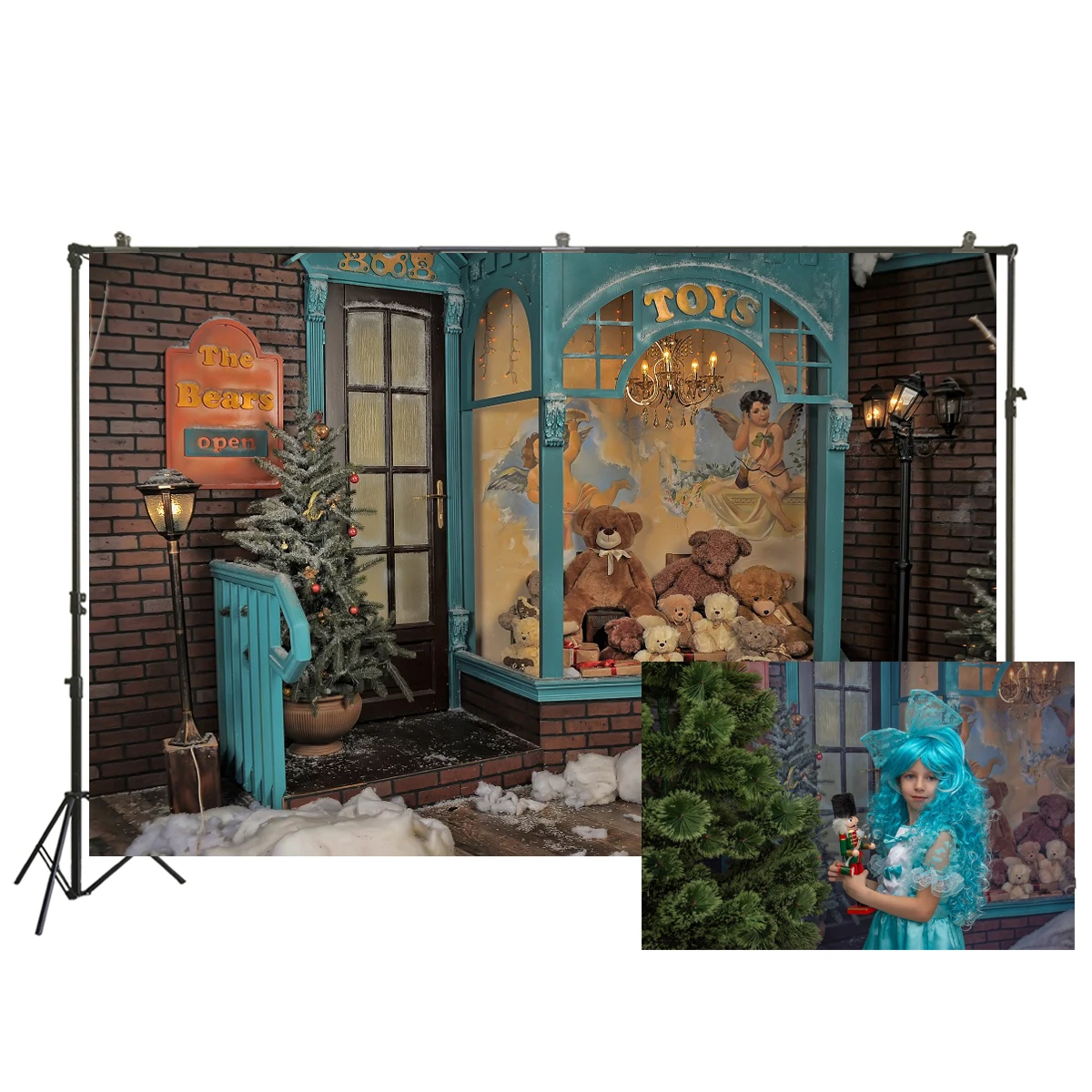 

Photography Background Christmas Backdrop Computer Printed Customizd children Photo Backdrop for Photo Studio XT-4515
