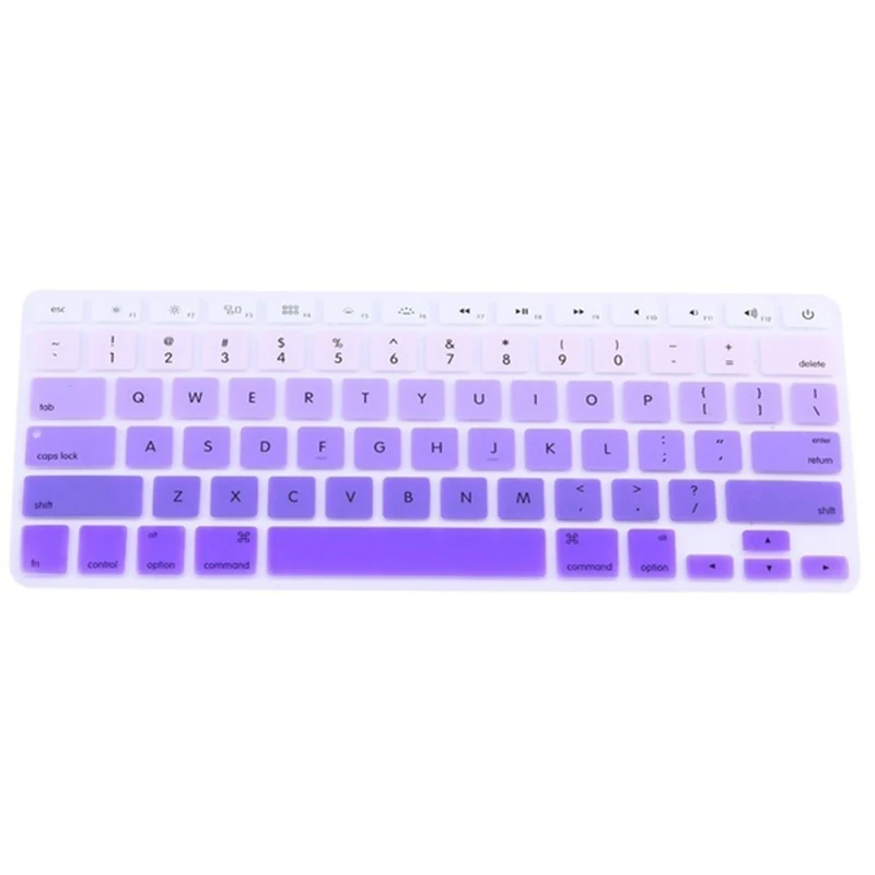 Крышка клавиатуры для Macbook Air 13 Pro 15 аксессуары английские буквы градиентные наклейки для клавиатуры Naklejki Na Klawiature