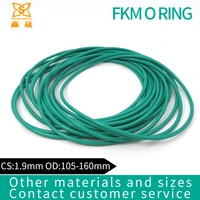 rubber ring green fkm o rings seals cs1 9mm od105110115120125130140145150160mm oring seal gasket fuel washer