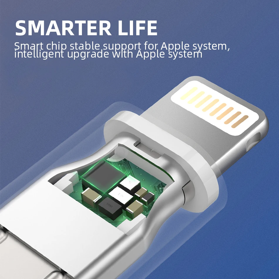 5 шт. А 4 в 1 USB кабель для мобильный телефон Micro Type C зарядный iPhone 7 XR XS 11Pro Huawei шнур