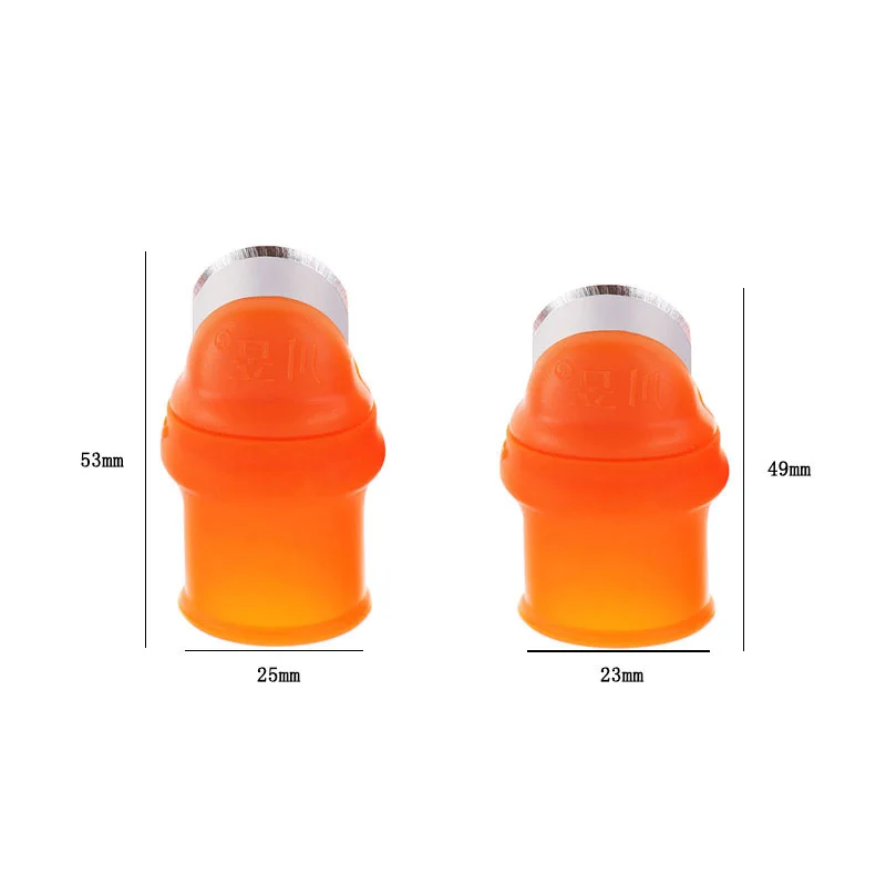 Hot Sales Silicone Thumb Knife Finger Protector Vegetable Harvesting Plant Blade Scissors Cutting Rings Garden Gloves |