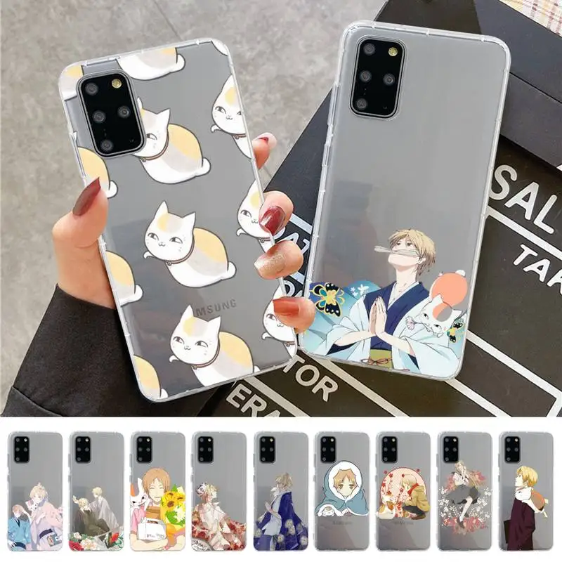 

Yinuoda Japan Cartoon Cat Natsume yuujinchou Phone Case For Samsung A 10 20 30 50s 70 51 52 71 4g 12 31 21 31 S 20 21 plus Ultra