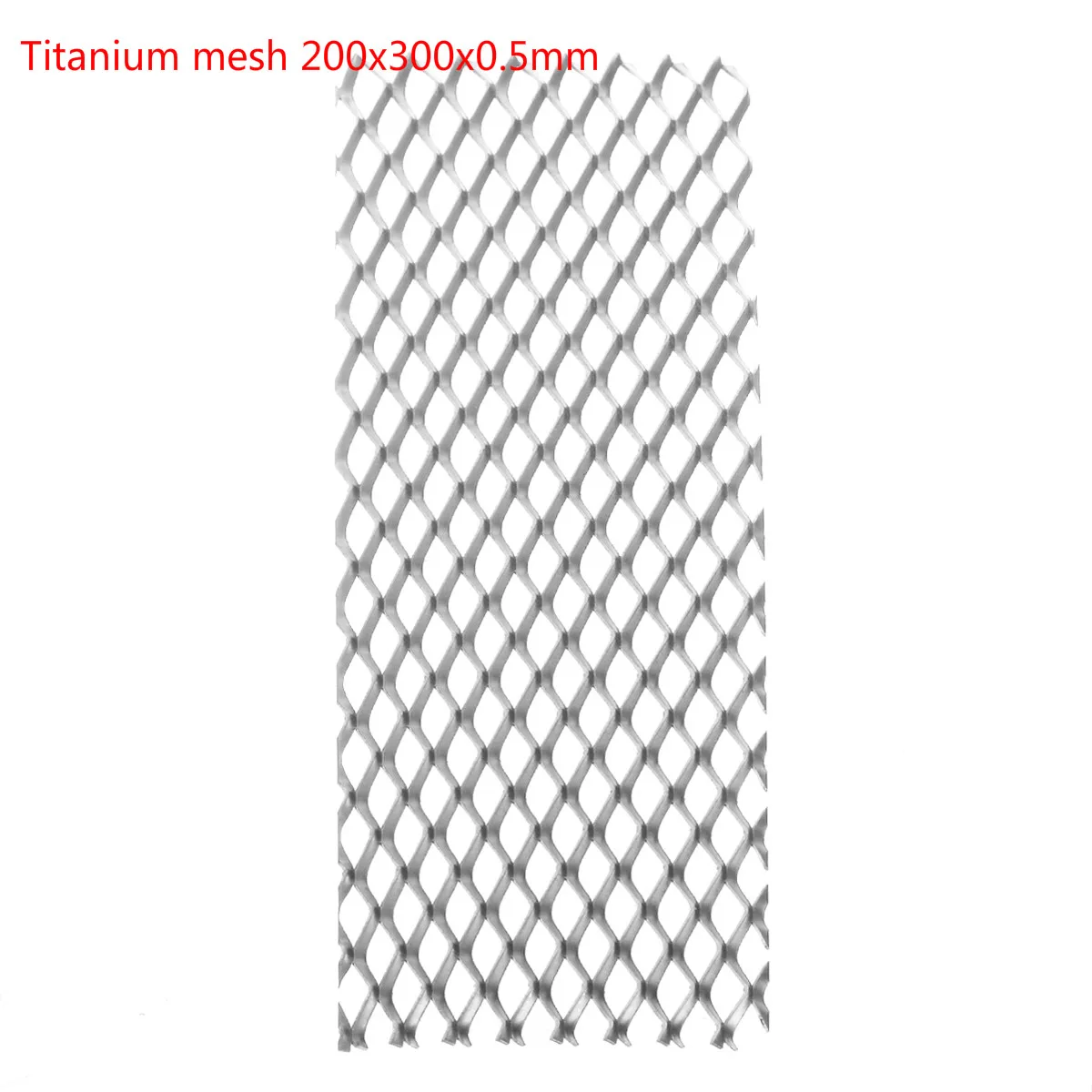 Новая титановая металлическая сетка прочная перфорированная расширенная 200 мм х