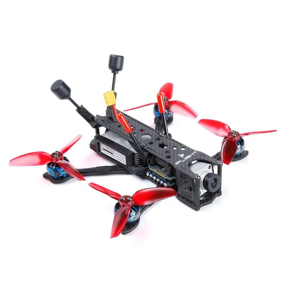 IFlight DC3 3 дюйма 144 мм HD Quad BNF с DJI цифровой HD FPV воздушный блок/XING 1404 4600KV мотор/HQ 3x3x3 Пропеллер для FPV Фристайл