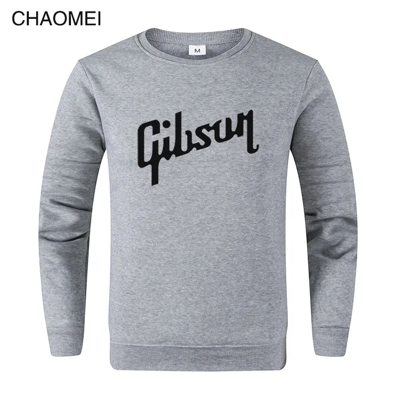 o-образным вырезом Gibson свитер пуловер для мужчин осень флисовая толстовка GIBSON хлопок длинный рукав мужские толстовки C36