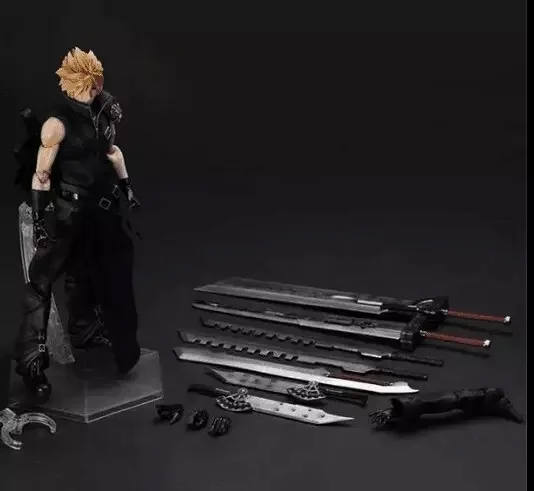 Final Fantasy Strife Коллекция Модель игрушки Figma Playarts кукла Vii 280 мм ПВХ 7 фигурка игра