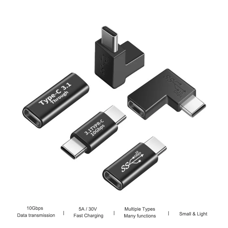 USB 3 1 Тип C адаптер конвертер Мама папа 10 Гбит/с Type для передачи данных и зарядки