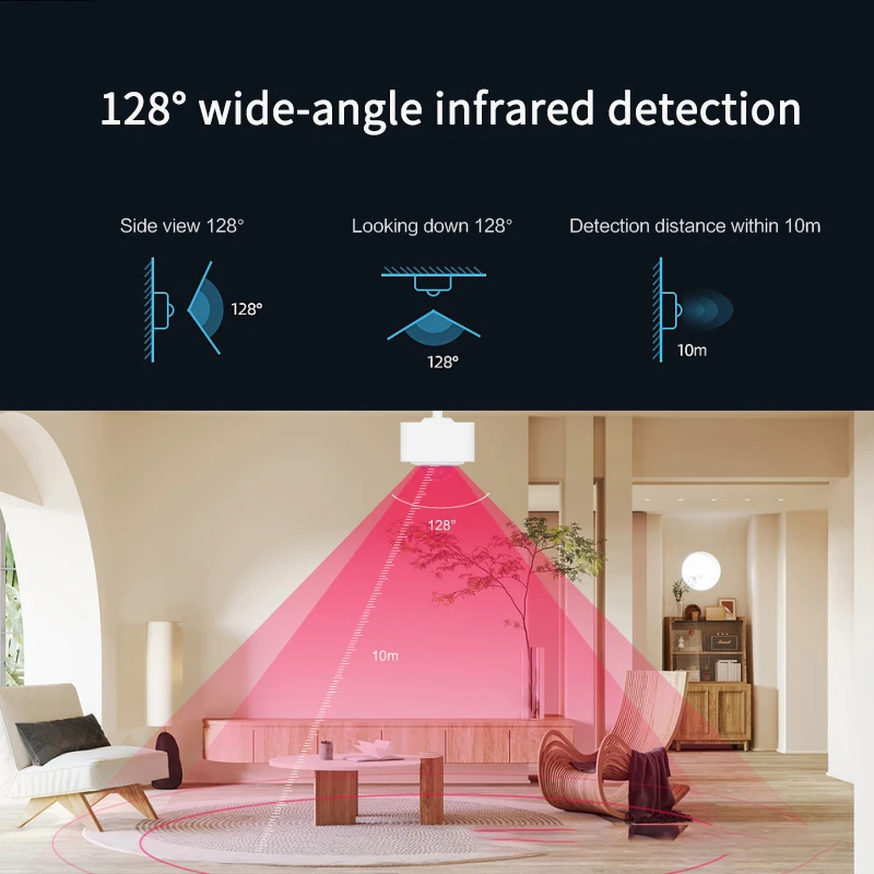 

Tuya smart WiFi PIR Motion Sensor smart home Wireless Infrared Passive Detector Security Alarm Sensor Remote control Smart Life