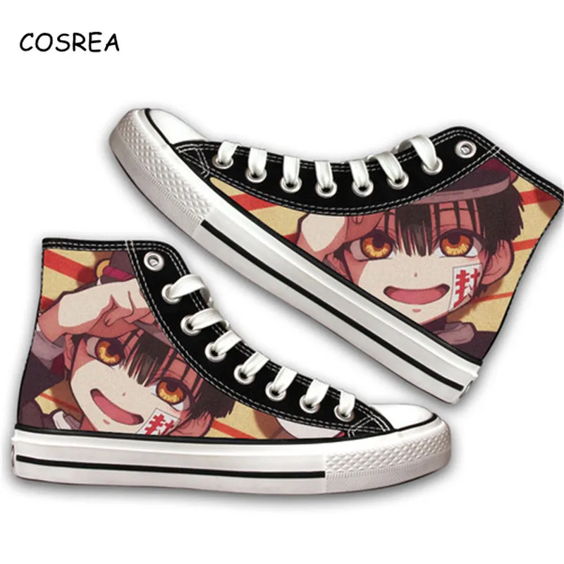 

Туфли Hanako-kun для косплея, парусиновая обувь в стиле аниме, высокие туфли, Повседневная дышащая обувь на плоской подошве для мальчиков и девоч...