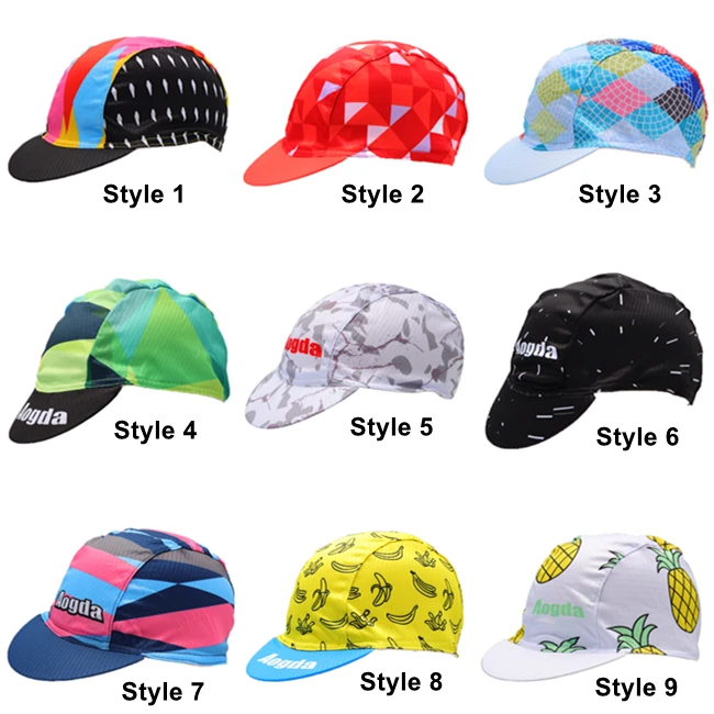 Новинка 2021 цветная велосипедная Кепка для езды 9 стилей эластичная дышащая