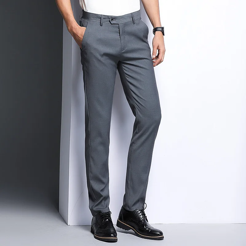 

MRMT 2022 новые мужские брюки прямые тонкие для мужчин модные дышащие повседневные Костюмные брюки