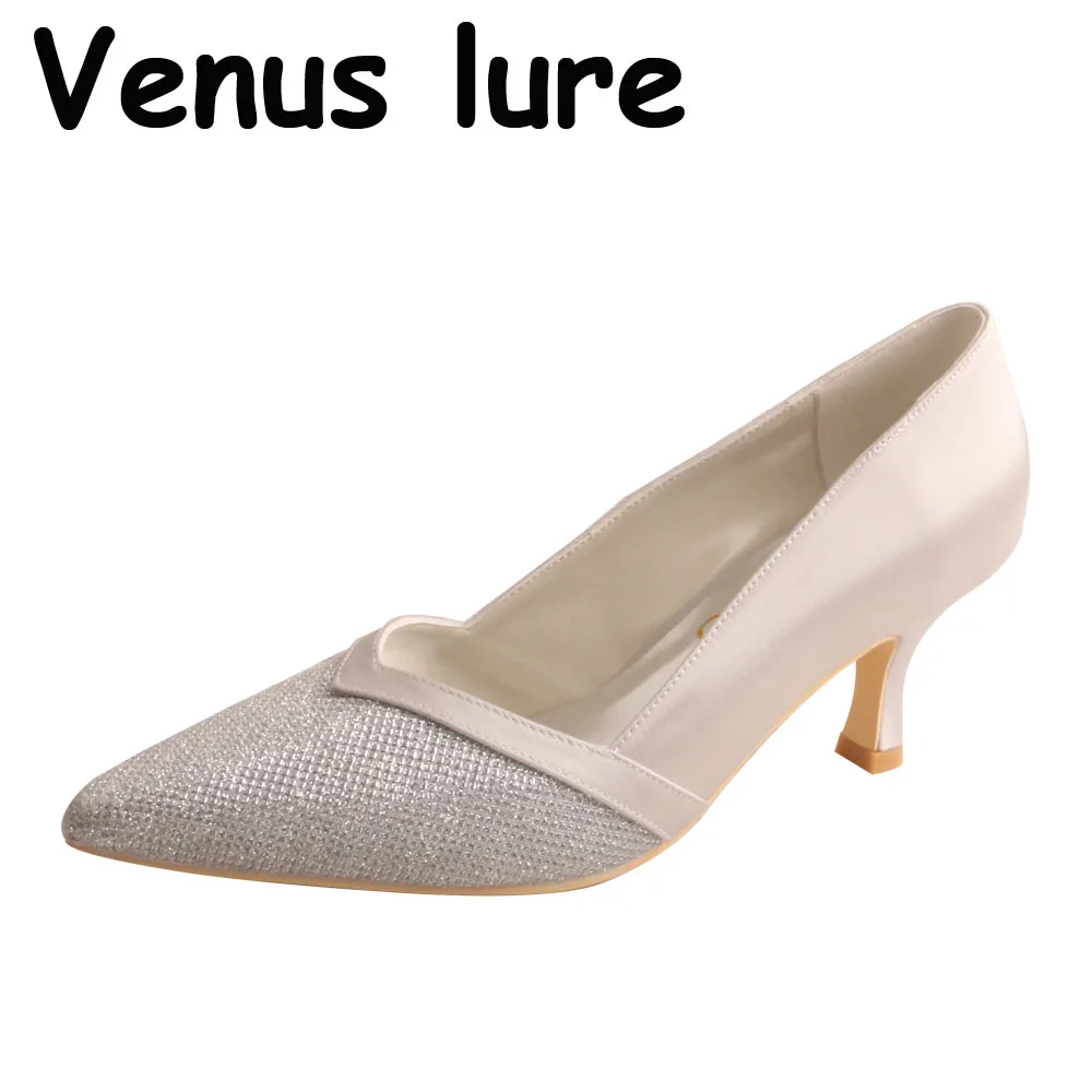 

Серые туфли для матери невесты, для свадьбы, с острым носком, 2,5 дюйма