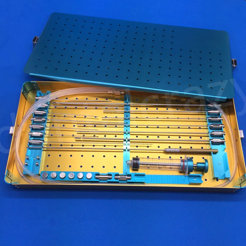 Новая коробка для хранения жира cannula металлическая липосакции и липосакции| |