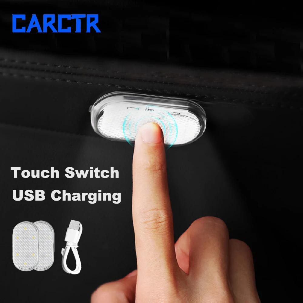 Автомобильный внутренний светильник CARCTR 1/2 шт. потолочный для чтения на крыше