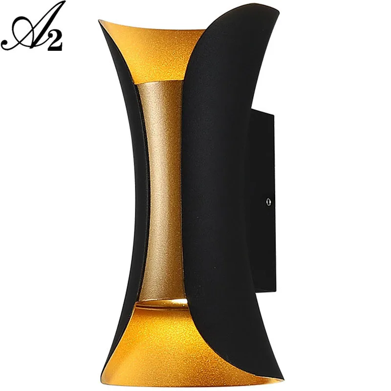 Домашняя гостиной прикроватная настенная лампа Светодиодная комнатная уличная