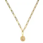 Женский ошейник Kpop, цепочка золотистого цвета из нержавеющей стали, кулон с надписью, ожерелья для женщин, модные ювелирные изделия