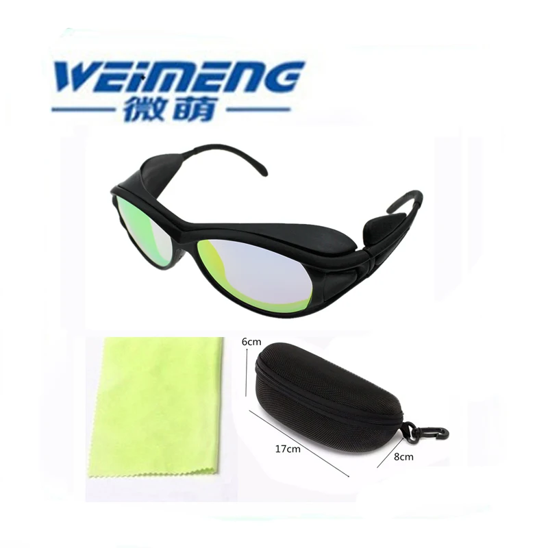 Weimeng 650nm лазерные защитные очки отражающие для 632.8nm He-Ne laser &amp 610nm/635nm/640nm/650nm red |