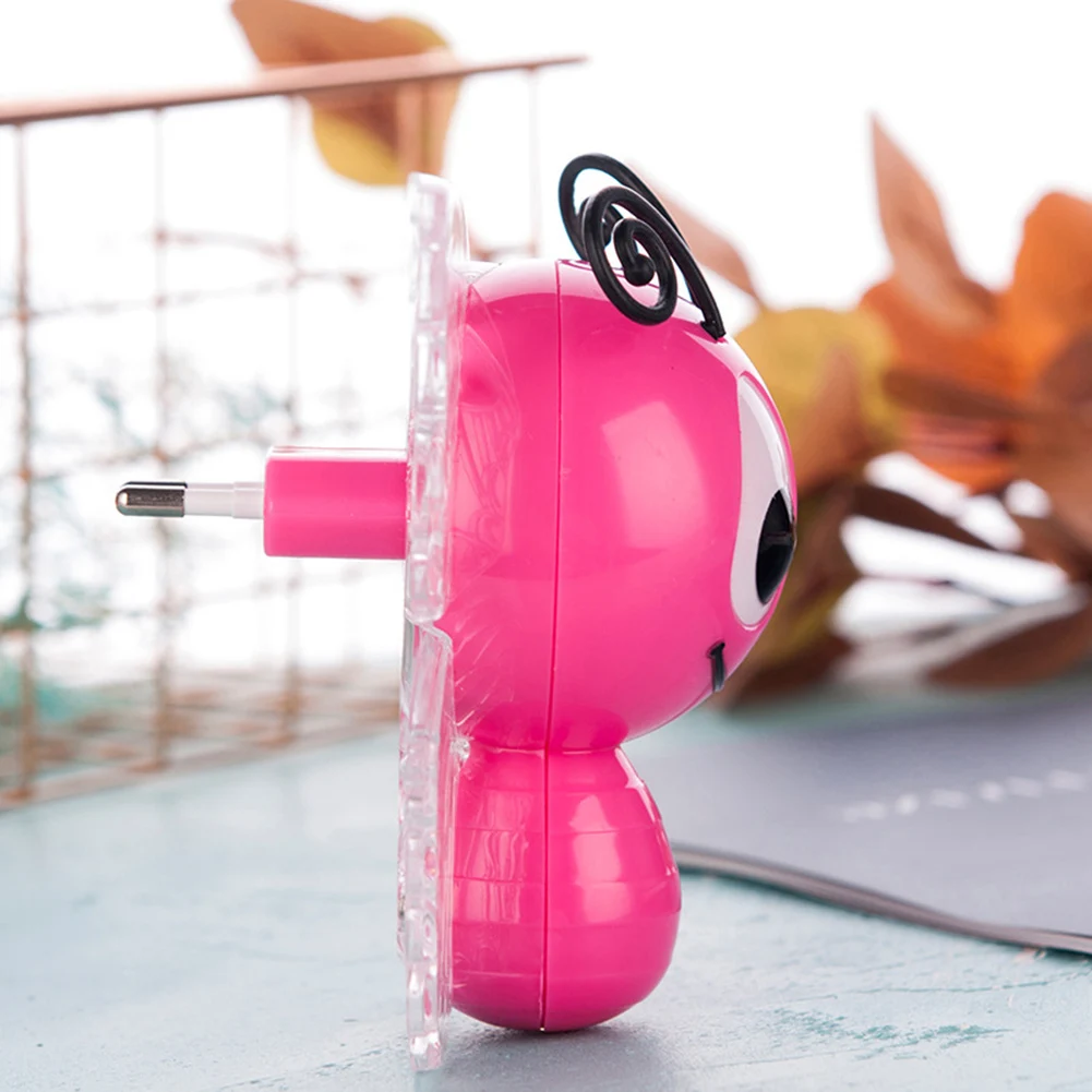 

Starting Automatically Sensor Night Light Dark Environment Cartoon Plug Socket Butterfly Decorative Beside Wall Lamp#38