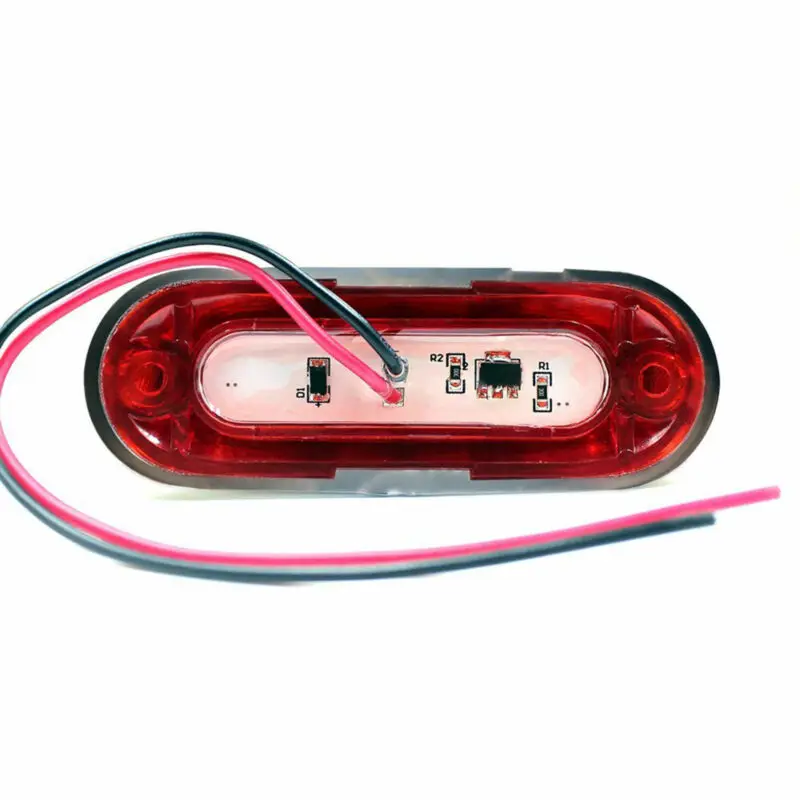 

4 Car Light LED Lamp Truck 12/24V Clearance Light Red Side Tail Hot Sale