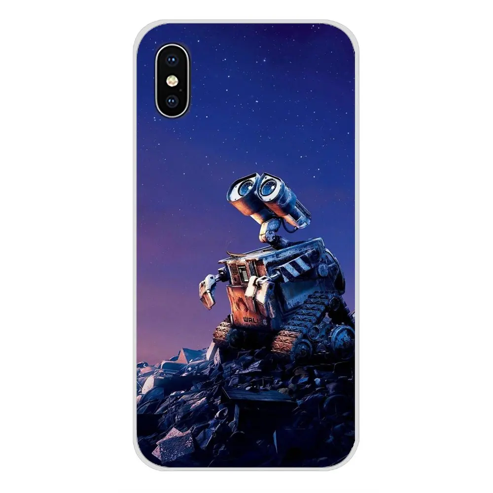 Прохладный Wall-e робот для Huawei NOVA 2 3 2i 3i Y6 Y7 Y9 премьер-профессионал GR3 GR5 2017 2018 2019 Y5II Y6II