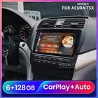 Автомобильная Мультимедийная система, Android 10,0, 128g, для acura TSX 2004 2005 2006 2007 2008, радио, стерео, GPS, интеллектуальная система apple carplay auto