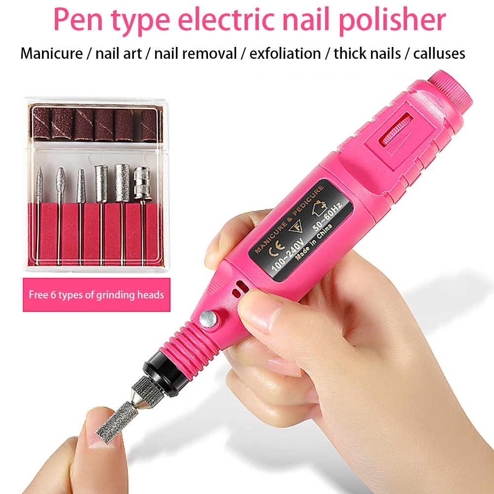 

Professional Electric Nail Drill Machine Nail Polishing Manicure Machine Pedicure Drill Set Nail File Nail Drill Equipment Tools