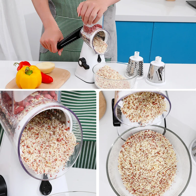 Ручная овощерезка многофункциональная круглая мандолина машина для измельчения