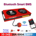 Bluetooth Smart BMS 4S Li-Ion LiFePo4 LTO Daly BMS Ebike 18650 батарея 24s система управления аккумулятором беспроводное состояние