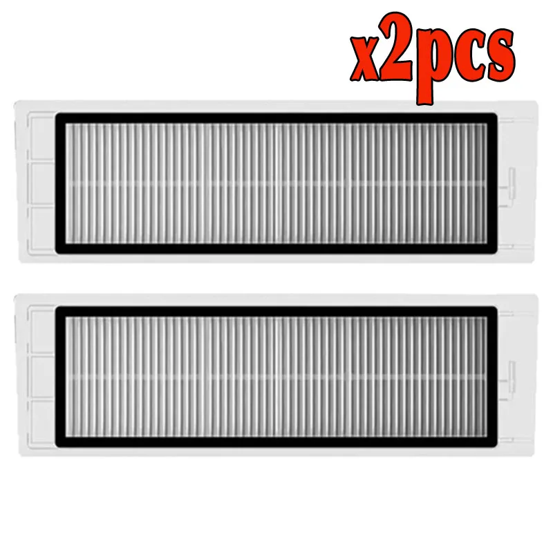 2pc filter 4* HEPA фильтр+ 8* боковая щетка+ 4* основная щетка для Xiaomi Mi робот 1/2 поколения Roborock S50 S51 Запчасти для пылесоса Замена - Цвет: 2pc filter