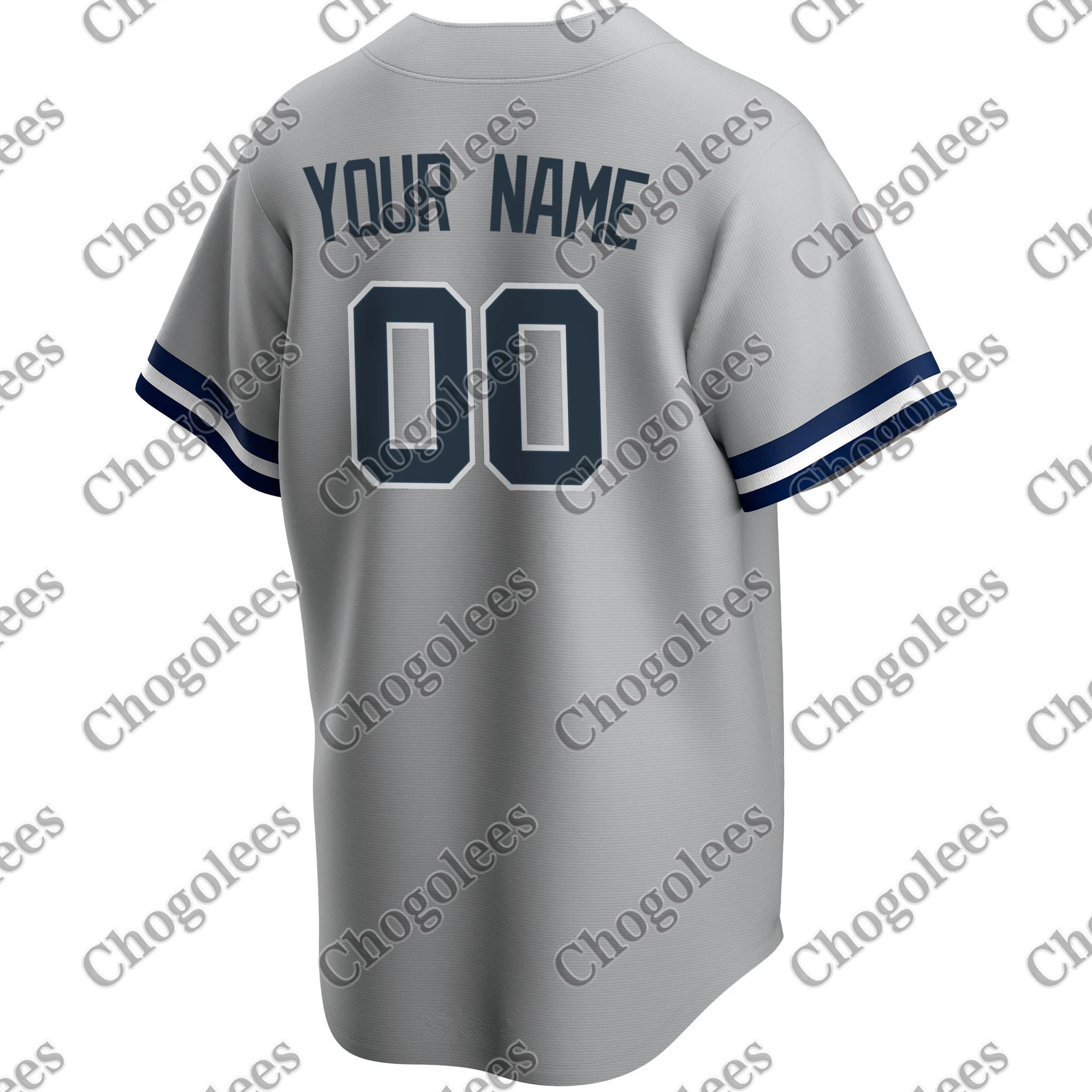 

Baseball Jersey New York Road 2020 Custom Jersey - Gray